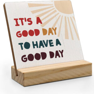 Motivational Quote Wood Plaque